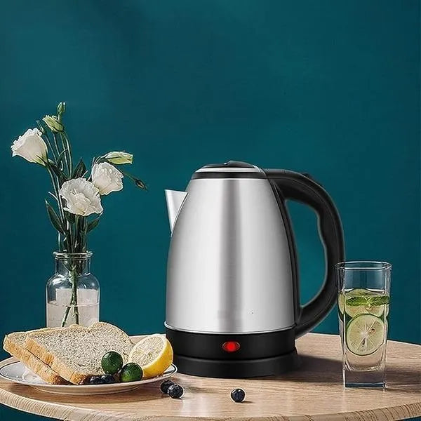 Multifunctional Electric Kettle - 1 Pc Black Stainless Steel, Quick Rising