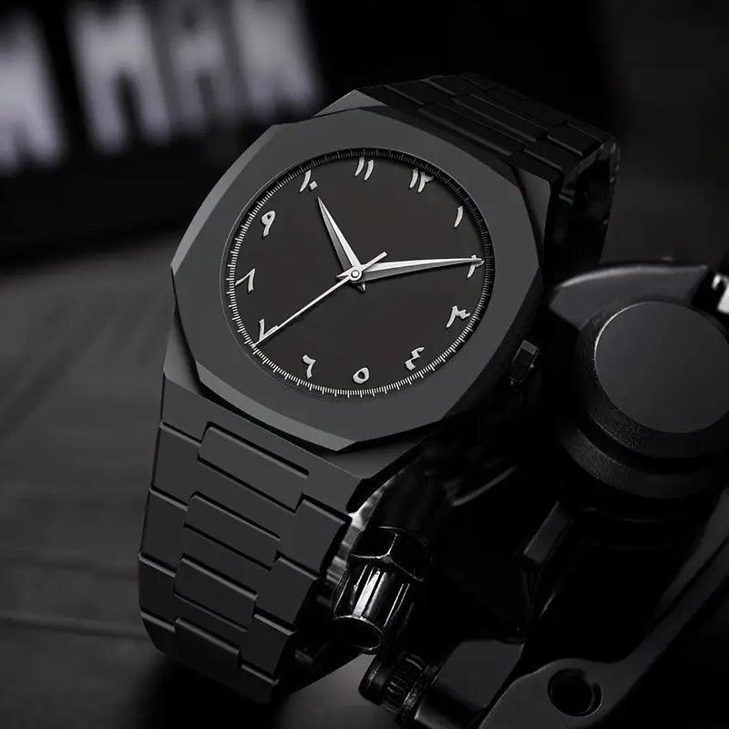 Black Arabic Aura Watch.